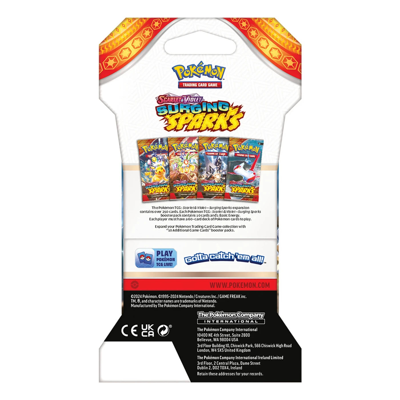 Pokemon TCG: Scarlet & Violet—Surging Sparks - Assorted