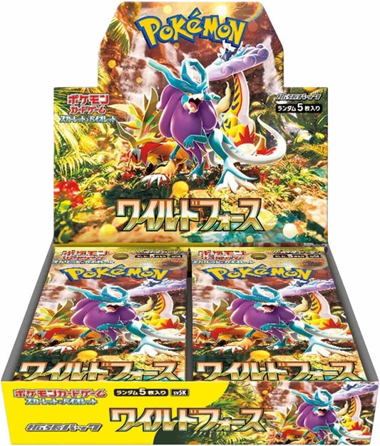 Pokémon Wild Force SV5K Booster Box - Japanese